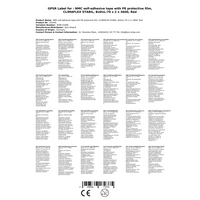 Selbstklebeband 70mm, Rot, 3.6m, Isolierband, PE-Schutzfolie Selbstklebeband 70mm, Rot, 3.6m, Isolierband, PE-Schutzfolie