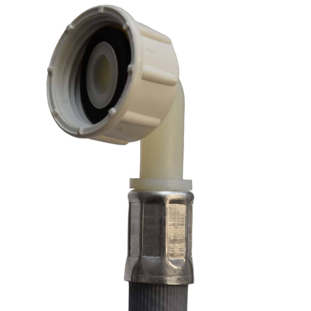 Zulaufschlauch Waschmaschine Winkel, 3/4 Zoll IG+IG, 1,50 Meter