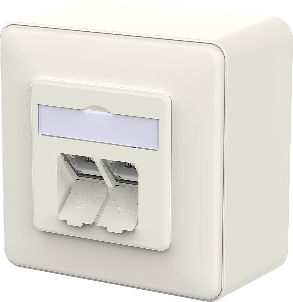 Metz Connect RJ45 Anschlussdose IDC 130D380002-I