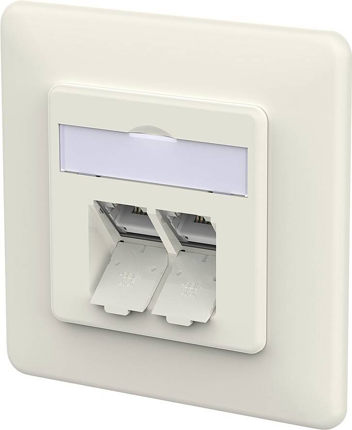 Metz Connect RJ45 Anschlussdose LSA++ 130E381002-I