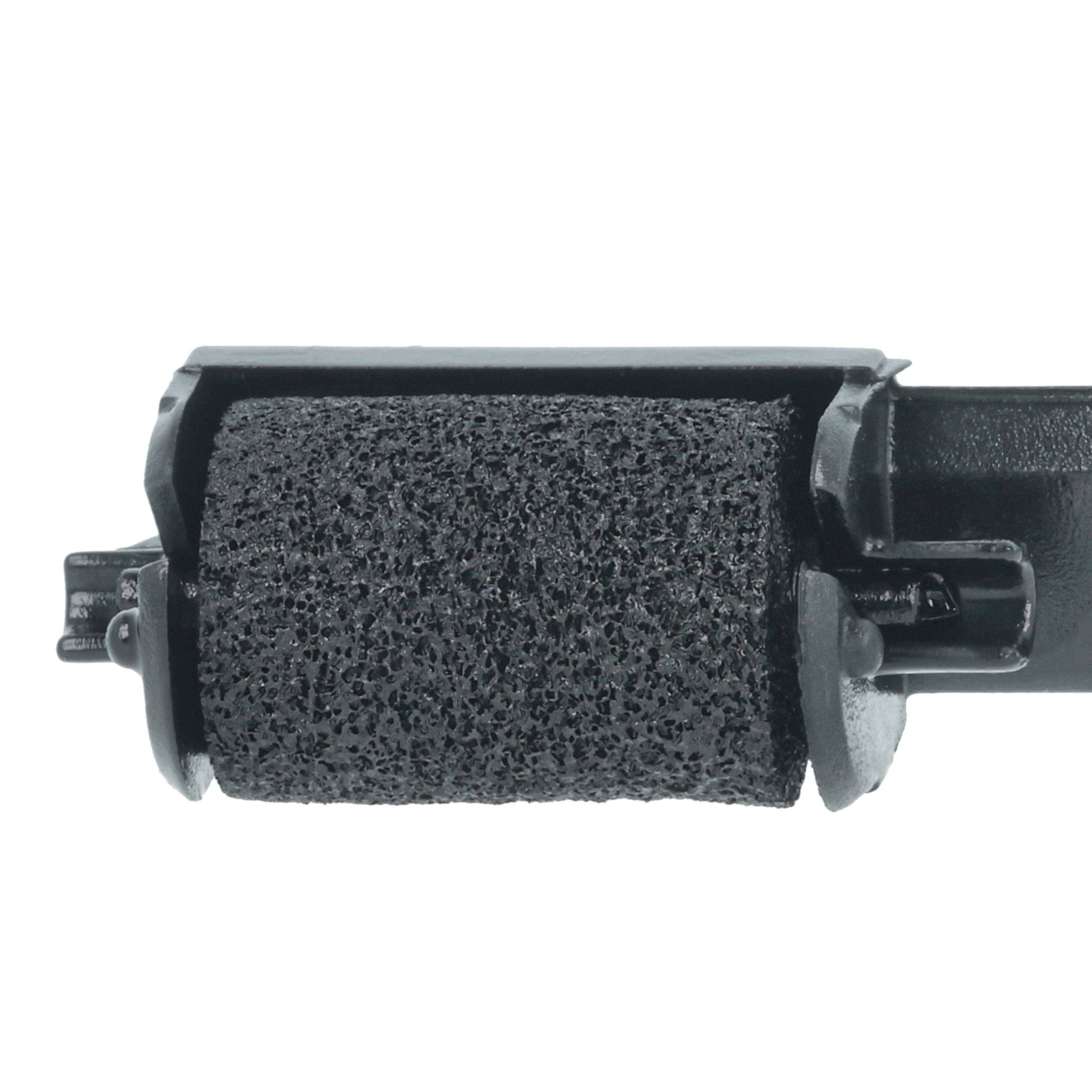 vhbw 10x Farbrolle, Farbwalze Schwarz kompatibel mit Olympia CM 75, 70 Taschenrechner, Registrierkasse