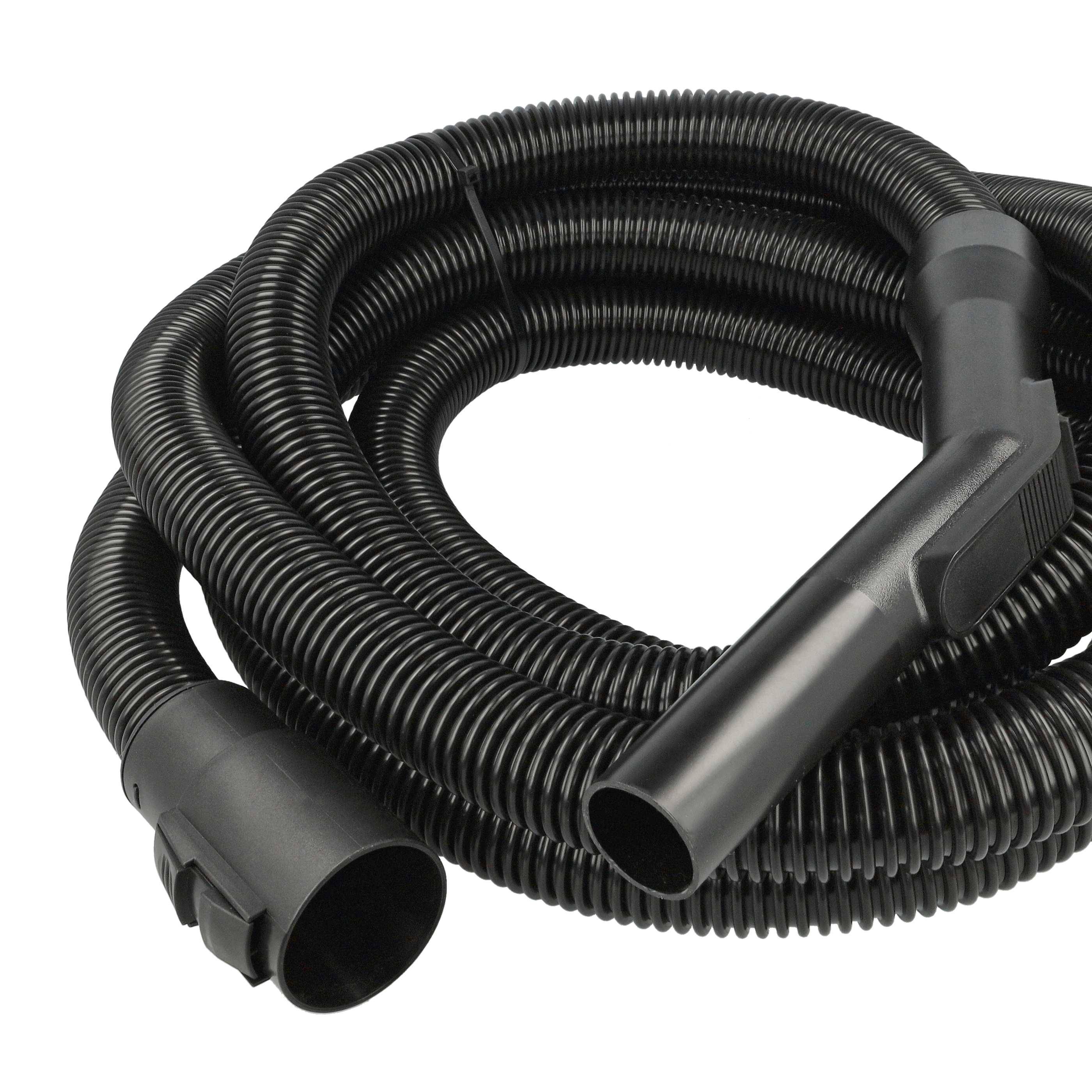 vhbw 4x Ersatz Schlauch kompatibel mit Kärcher WD 1 Compact Battery, Compact Battery Set Staubsauger - Flexibel, 5 m, Handgriff