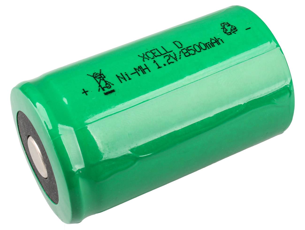 XCell - X8500D-I - Mono D - 1,2 Volt 8500mAh Ni-MH - Hochstrom mit Lötfahne [Z-Form]