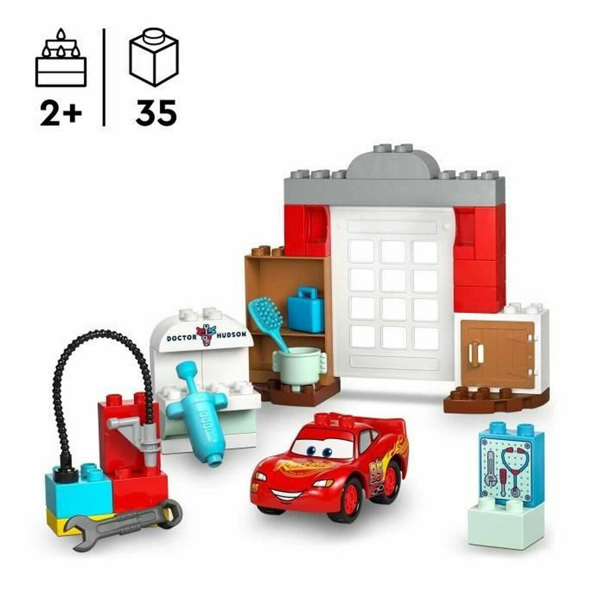 10456 Lego 10456 Duplo Mcqueens Besuch In Docs Werkstatt