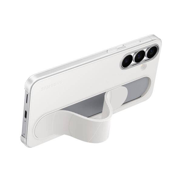 Samsung Standing Grip Cover für Galaxy S25 FE, White