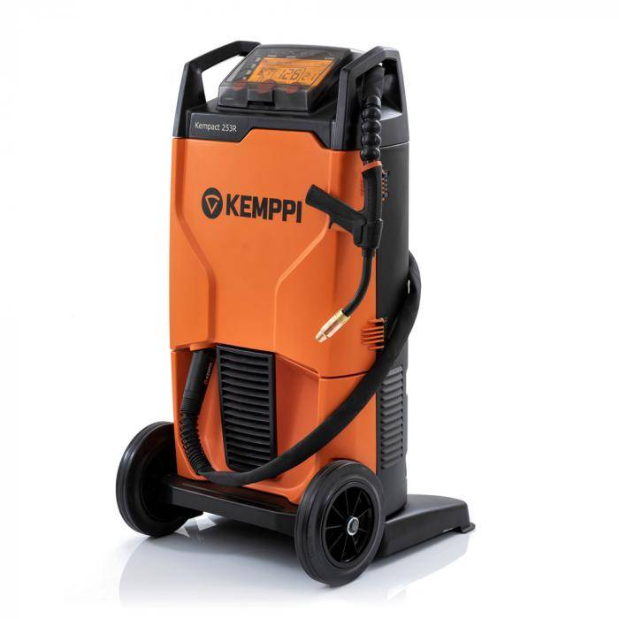 Kemppi Kempact 253R - 400 V - bis 250 A - inkl. GX 303 5M Brenner, Massekabel