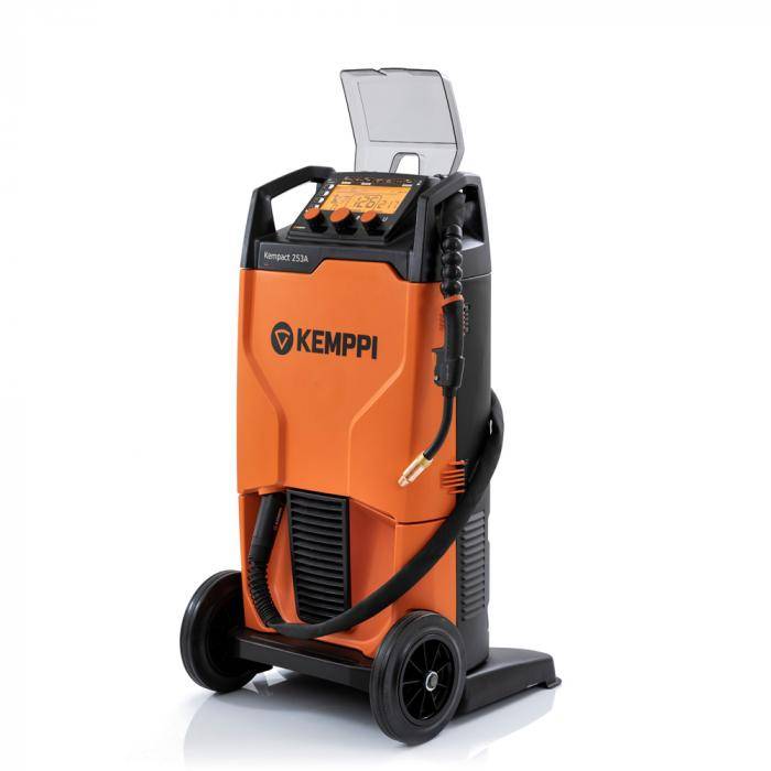 Kemppi Kempact 253A - 400 V - bis 250 A - inkl. GX 303 5M Brenner, Massekabel