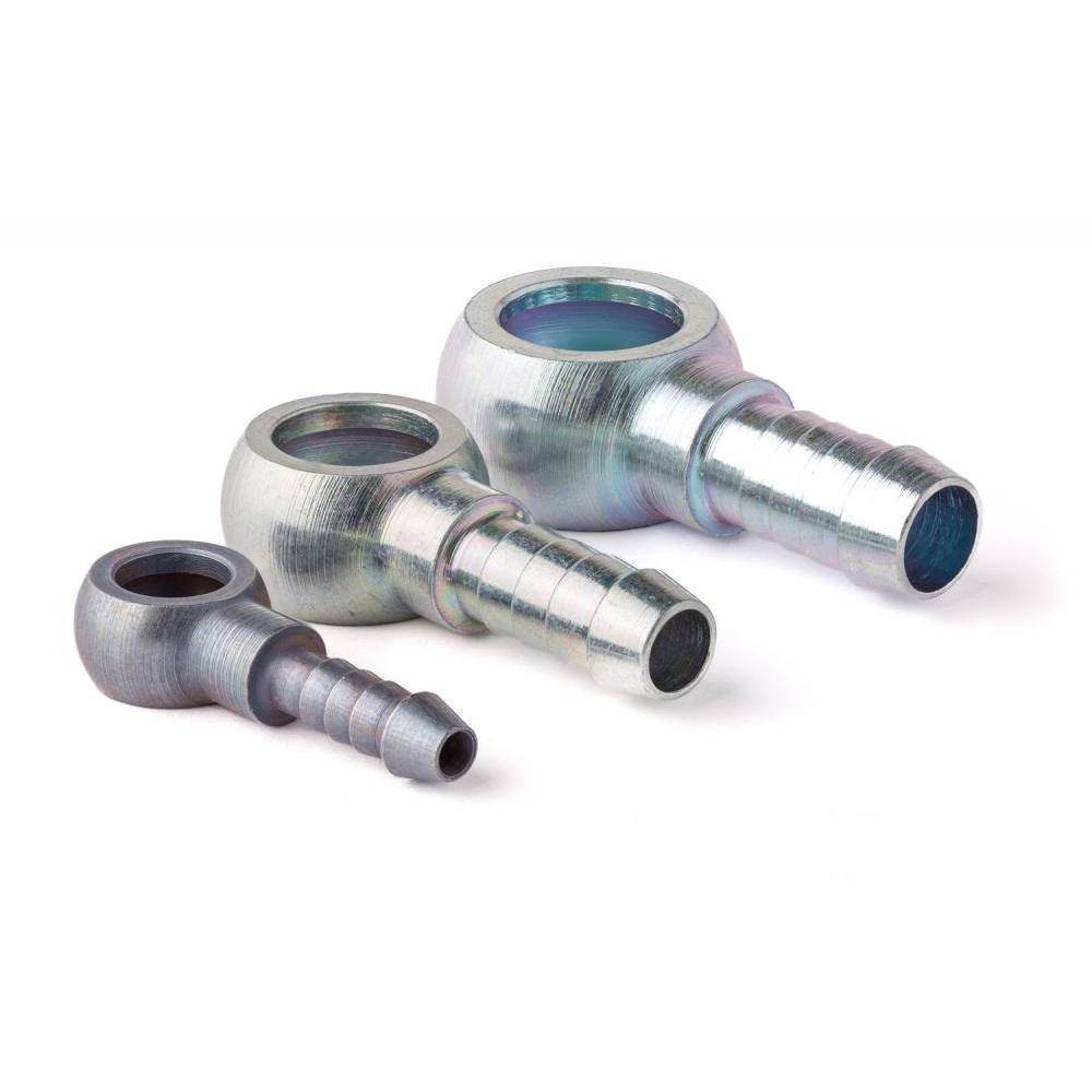 Ringnippel - NW 6 - Stahl verzinkt - für Holschraube M 12x1 - VE 20 Stück