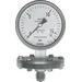 Plattenfedermanometer Klasse 1.6 - Skalenteilung 1 - Anzeigebereich 0 - 60 mbar Plattenfedermanometer Klasse 1.6 - Skalenteilung 1 - Anzeigebereich 0 - 60 mbar