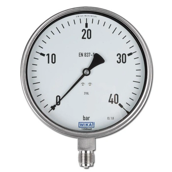 Manometer - Klasse 1,0 - Ø 160 - Vakuum - Skalenteilung 0,5 - Anzeigebereich -1 bis 15 bar Manometer - Klasse 1,0 - Ø 160 - Vakuum - Skalenteilung 0,5 - Anzeigebereich -1 bis 15 bar