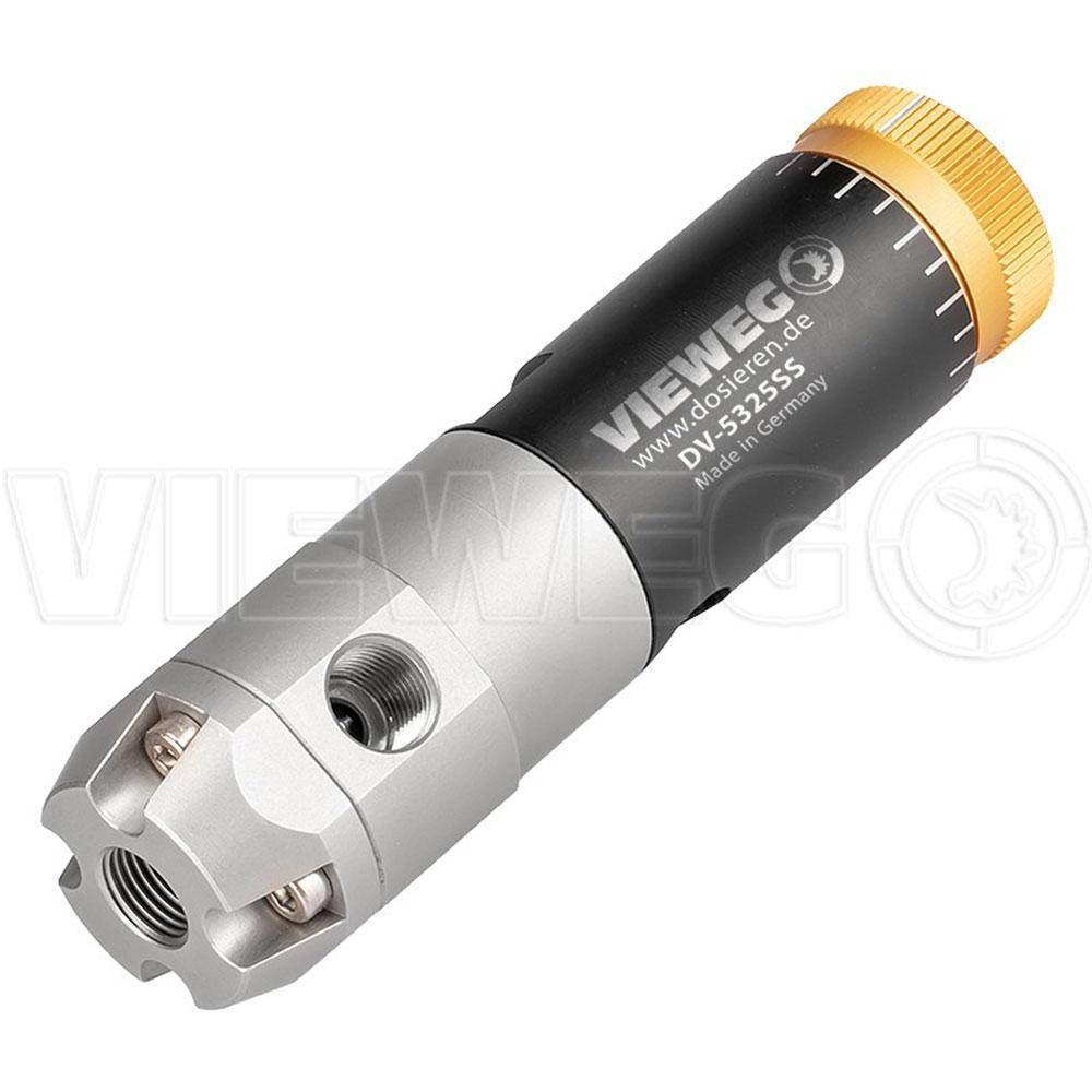 Rückzugsventil DV-5325 - Edelstahl - für mittel- bis hochviskose Medien bis 1000000 mPas - mit einstellbarem Rückzug - 2700 ml/min