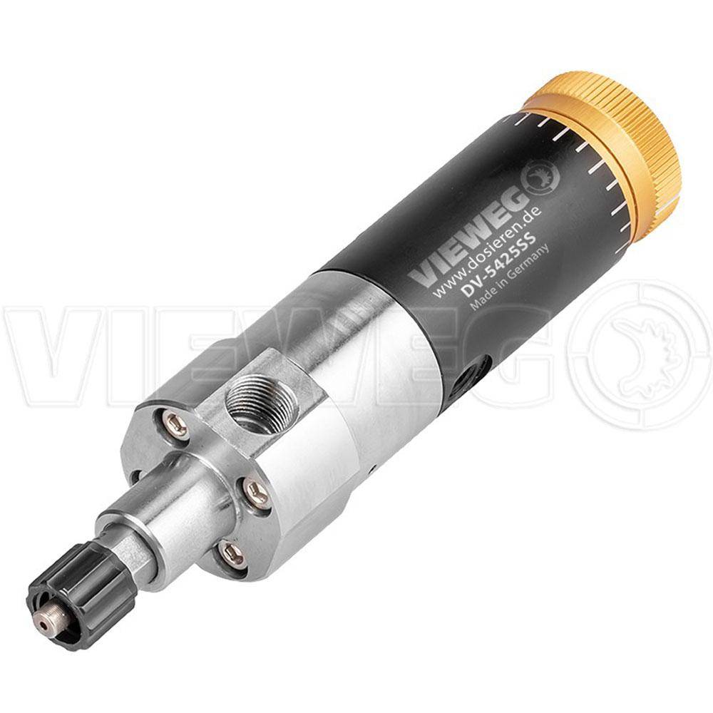 Nadelventil DV-5425SS - Edelstahl - für nieder- bis mittelviskose Medien bis 100000 mPas - mit einstellbarem Hub - 1680 ml/min