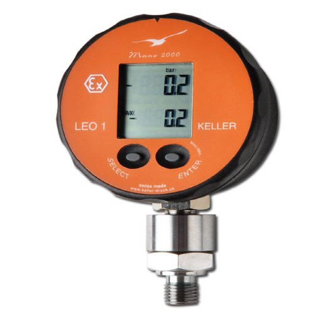 Digitales Manometer Typ Leo 1 - 0 bis 1000 bar - Genauigkeit RT <0,1% FS