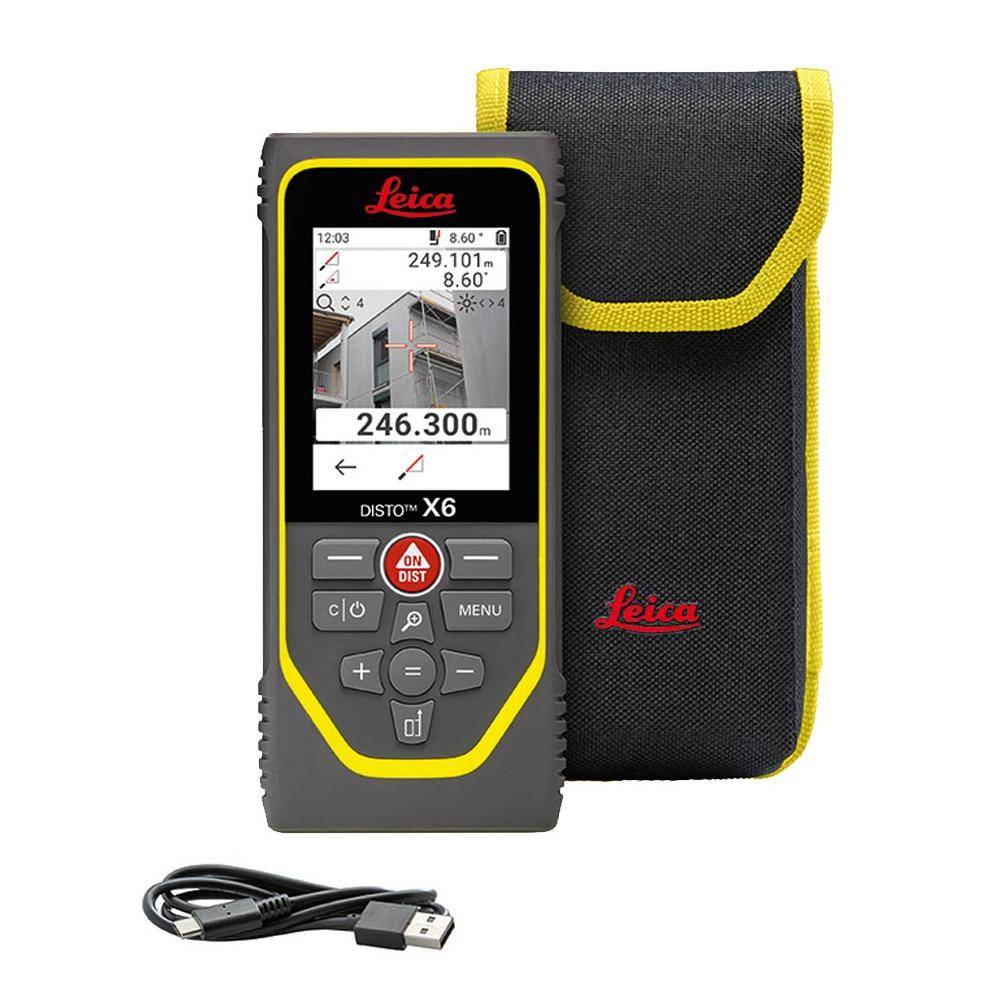Leica DISTO™ X6 - Messbereich 0,05 bis 200 m - Messgenauigkeit ± 1,0 mm - Bluetooth - Preis per Stück