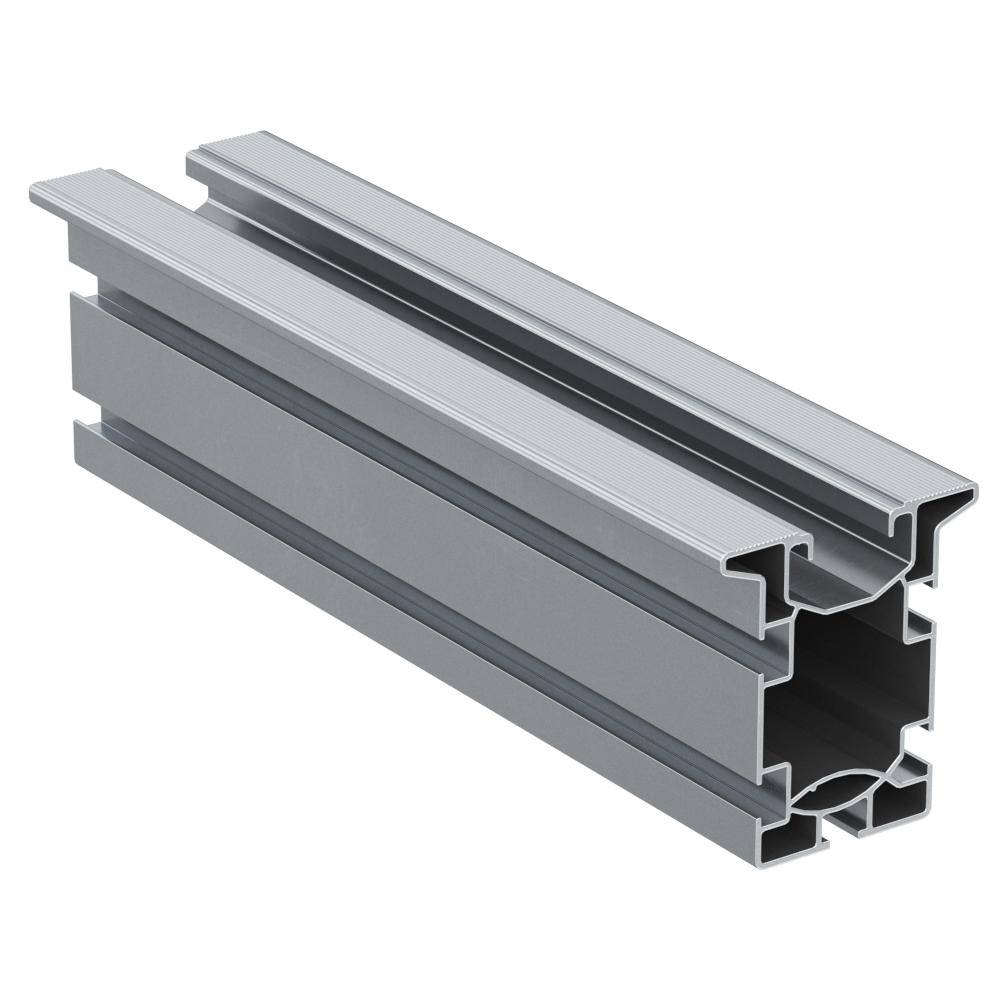 Profil SolarMid 4,85 AL - Aluminium - Länge 4,85 m - Breite 75 mm - Höhe 83 mm - VE 10 Stück - Preis per VE
