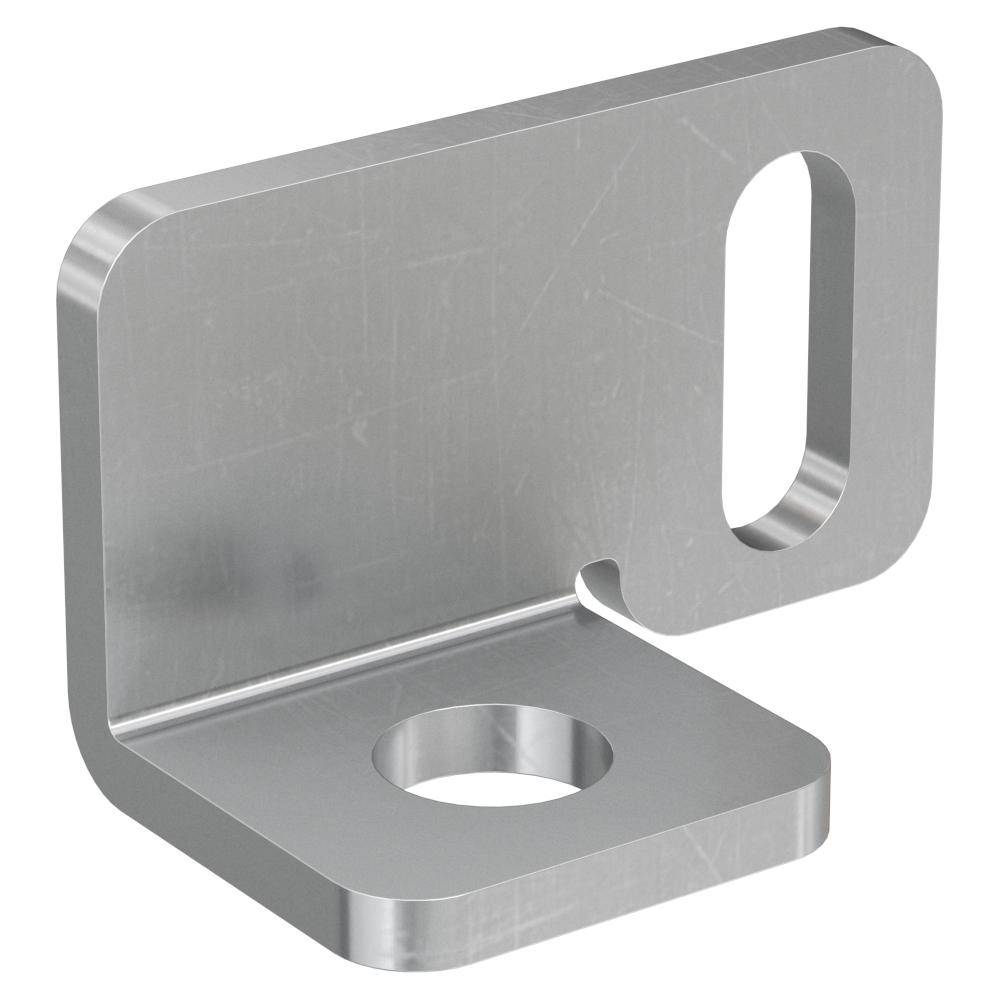 Winkelhalter MW SU A2 - nicht rostender Stahl A2 - Loch-Ø 12,5 mm - VE 10 Stück - Preis per VE