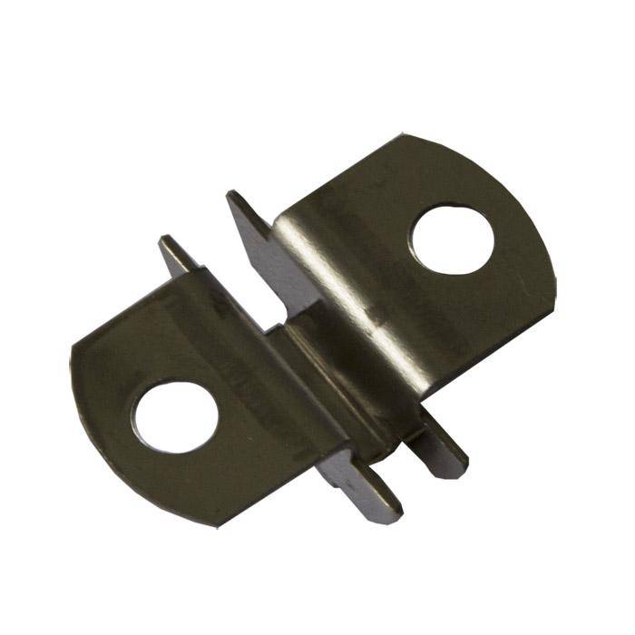 Einsteckhalter - U-Träger - 30 x 15 x 4,6 mm - zweiseitig - VE 120 Stück - Preis per VE