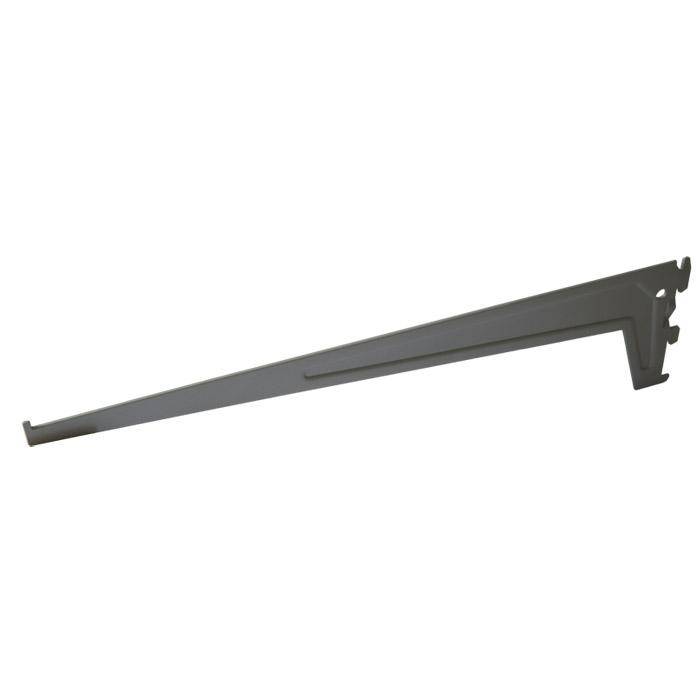 Einloch-Träger - 150 x 50 mm - aluweiß - VE 20 Stück - Preis per VE