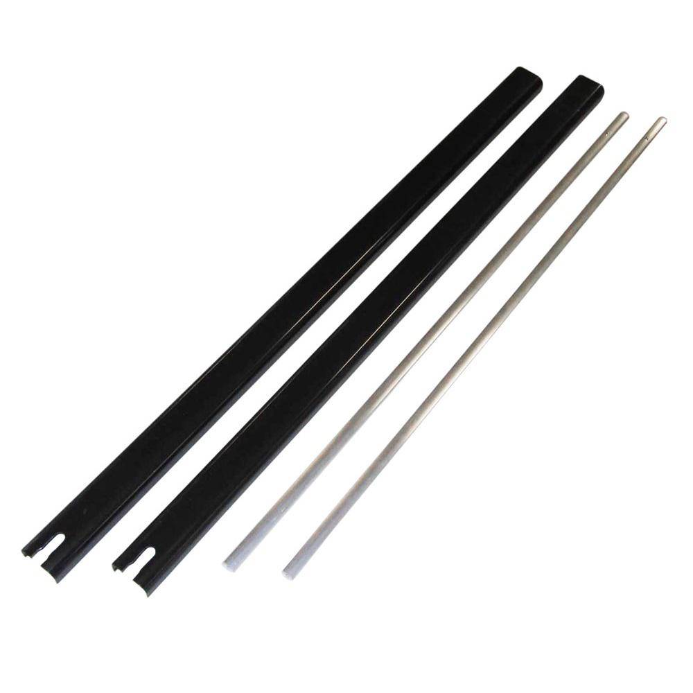 Fenster-Stangenschloss - Modell Stangenset FOS550 2B - für nach innen öffnende Fenster und Fenstertüren - Ausführung 75/118 cm - SL 10