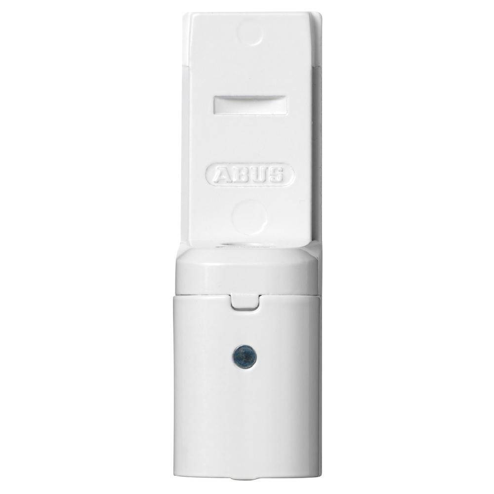 Fenster-Zusatzsicherung - Modell BS84 W gl. lt. Muster - für Hebetüren aus Alu, Holz oder Kunststoff - Farbe weiß - Schließung gl. lt. Muster - SL