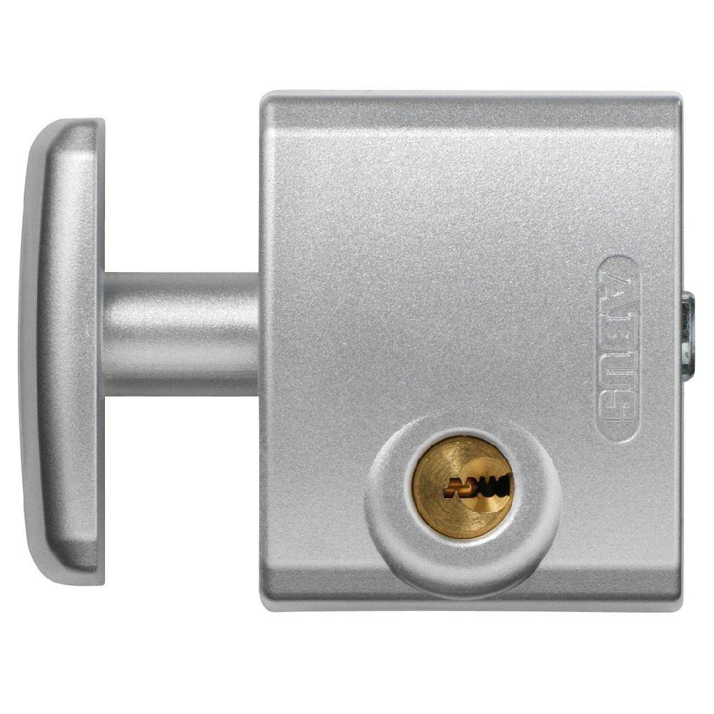 Fenster-Zusatzsicherung - Modell FTS3002 S AL0125 - für nach außen öffnende Fenster und Fenstertüren - Farbe silber - Schließung AL0125 - SL 5