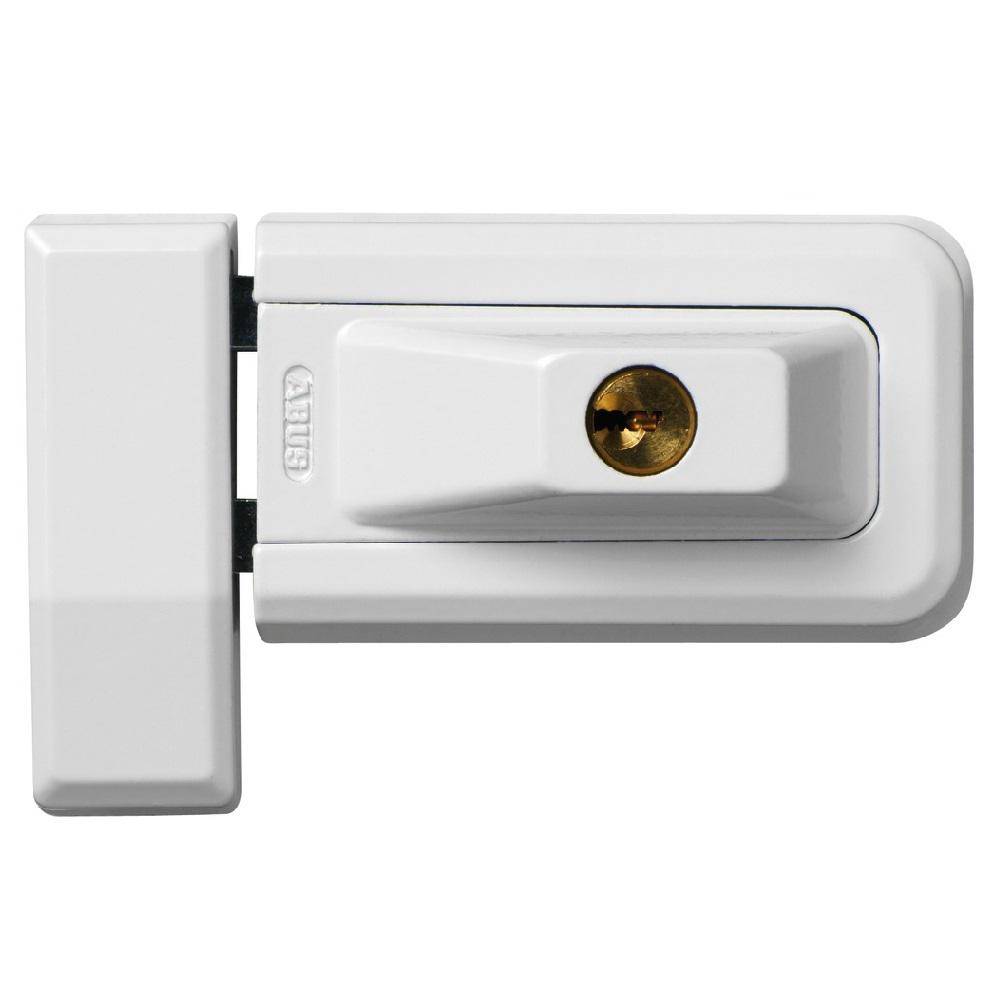 Universal-Zusatzschloss - Modell 3030 W vs. - für Fenster, Türen, Wohnwagen etc. - Farbe weiß - Schließung vs. - SL 6