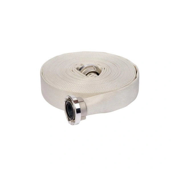 Feuerlöschschlauch - Synthetic 3Z SL - unbeschichtet - naturweiß 3-fach gezwirnt – Storz C/42 – Länge 30 m - Preis per Rolle Feuerlöschschlauch - Synthetic 3Z SL - unbeschichtet - naturweiß 3-fach gezwirnt – Storz C/42 – Länge 30 m - Preis per Rolle