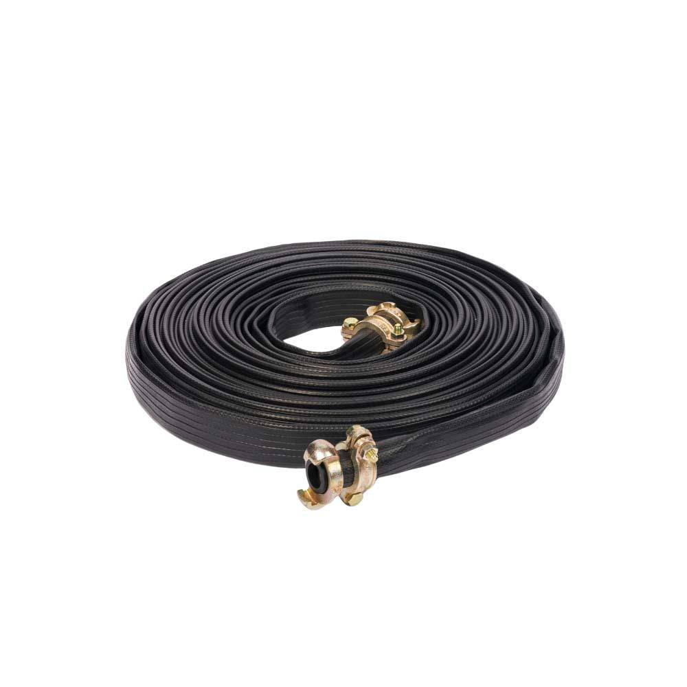 Industrie Pressluftschlauch Airplus - Schwarz - 25 mm - Länge 20 Meter - inkl. Geka-Pressluftkupplungen - Preis per Rolle