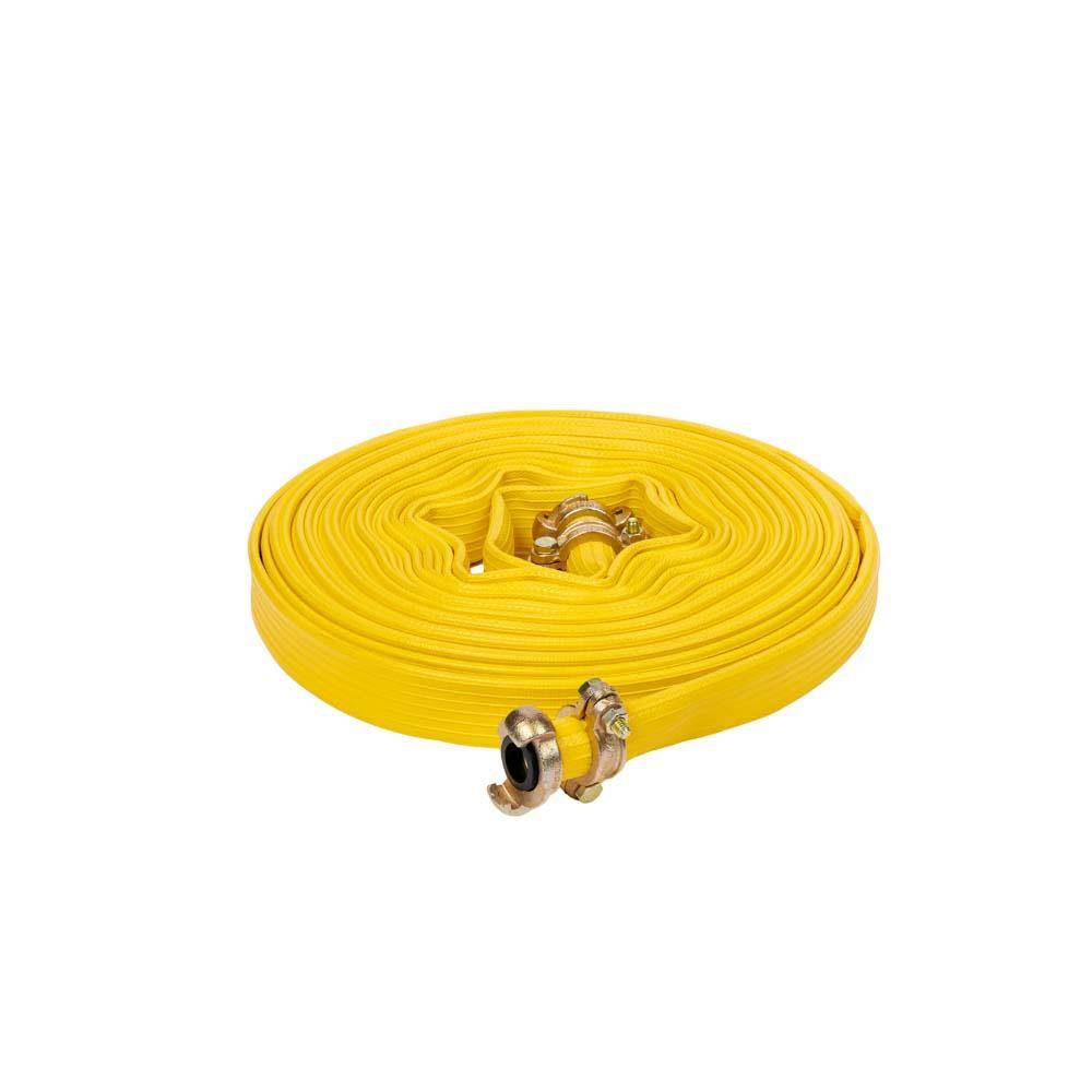 Industrie Pressluftschlauch Airplus - Gelb - 25 mm - Länge 20 Meter - inkl. Geka-Pressluftkupplungen - Preis per Rolle