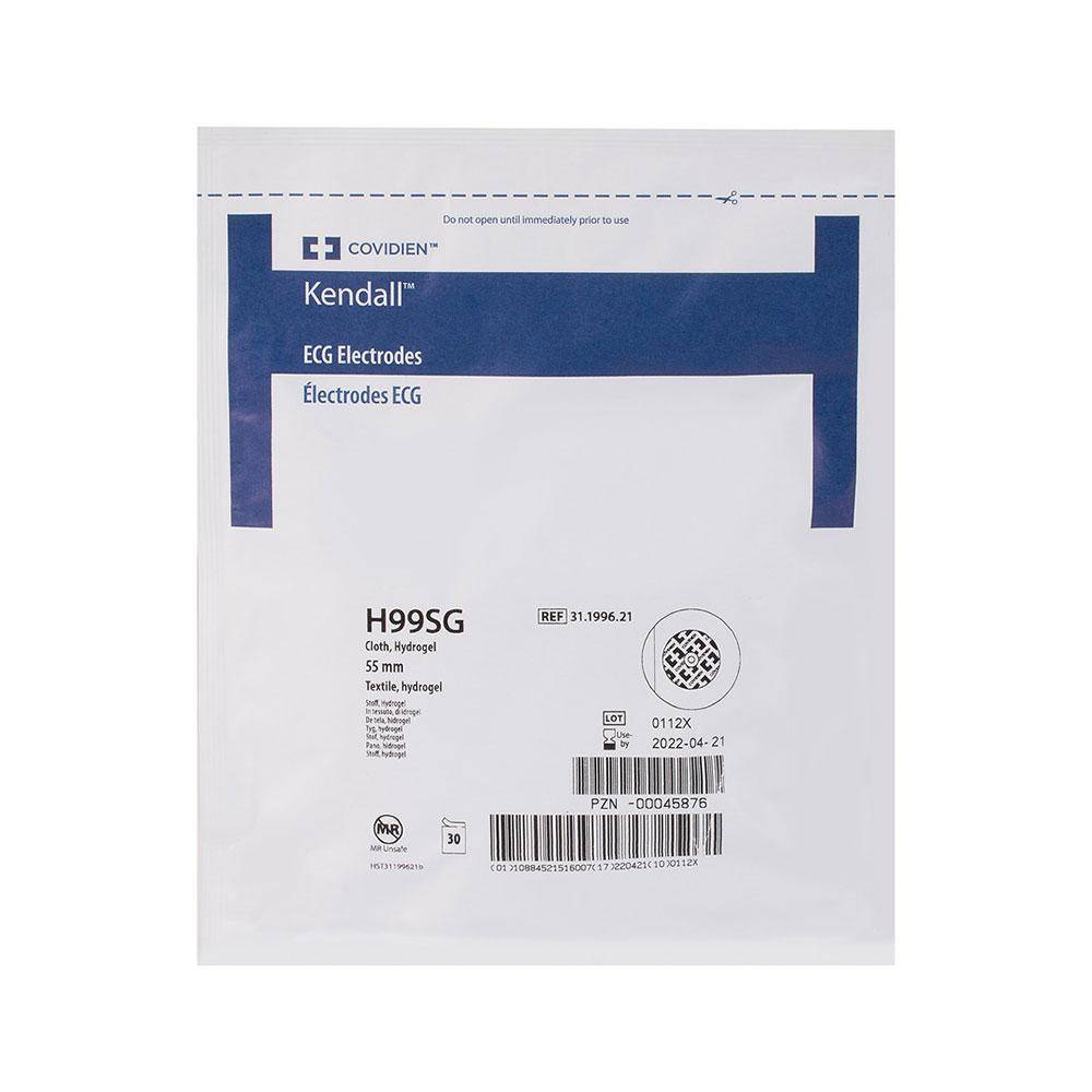 EKG-Elektroden - Durchmesser 54 mm - aus Gewebe - Inhalt 30 Stück