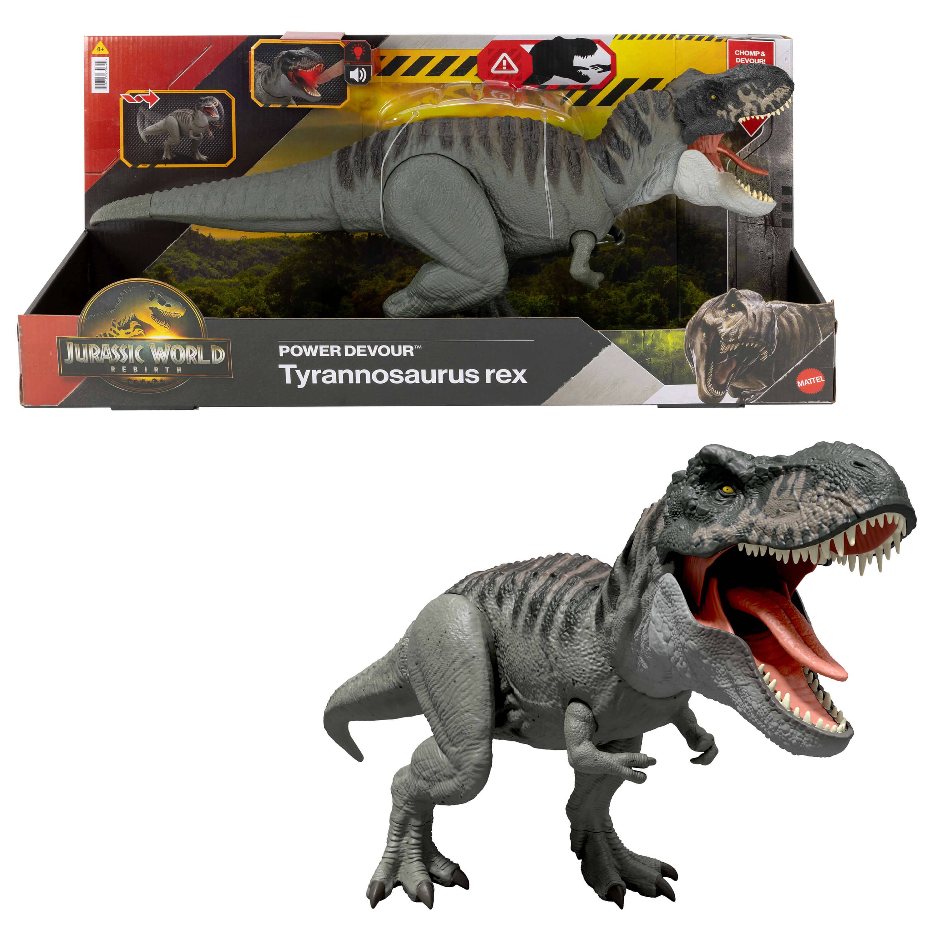 Mattel JCH02; JGB50 - "Jurassic World: DIE WIEDERGEBURT" Feature T.Rex