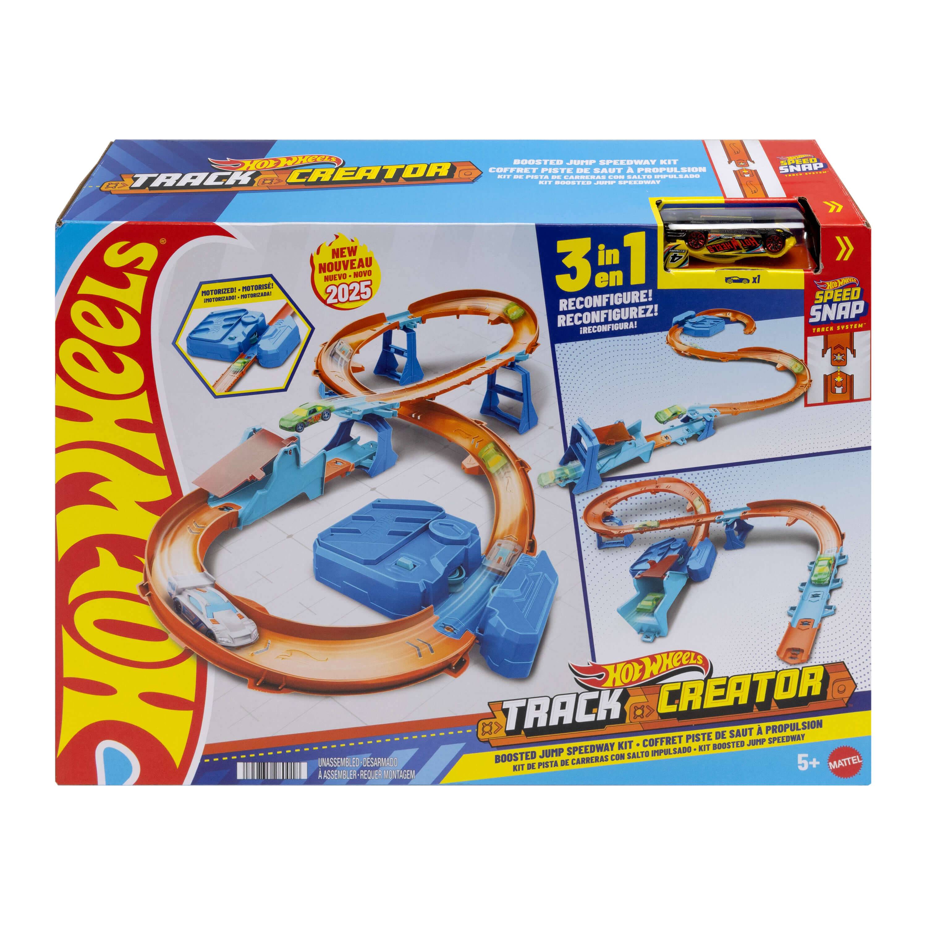 Mattel JDB49 - Hot Wheels Track Creator Boosted Track Kit