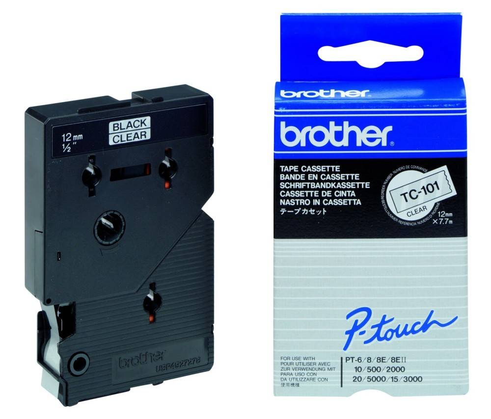 Brother Schriftbandkassette TC-101A (VE10)