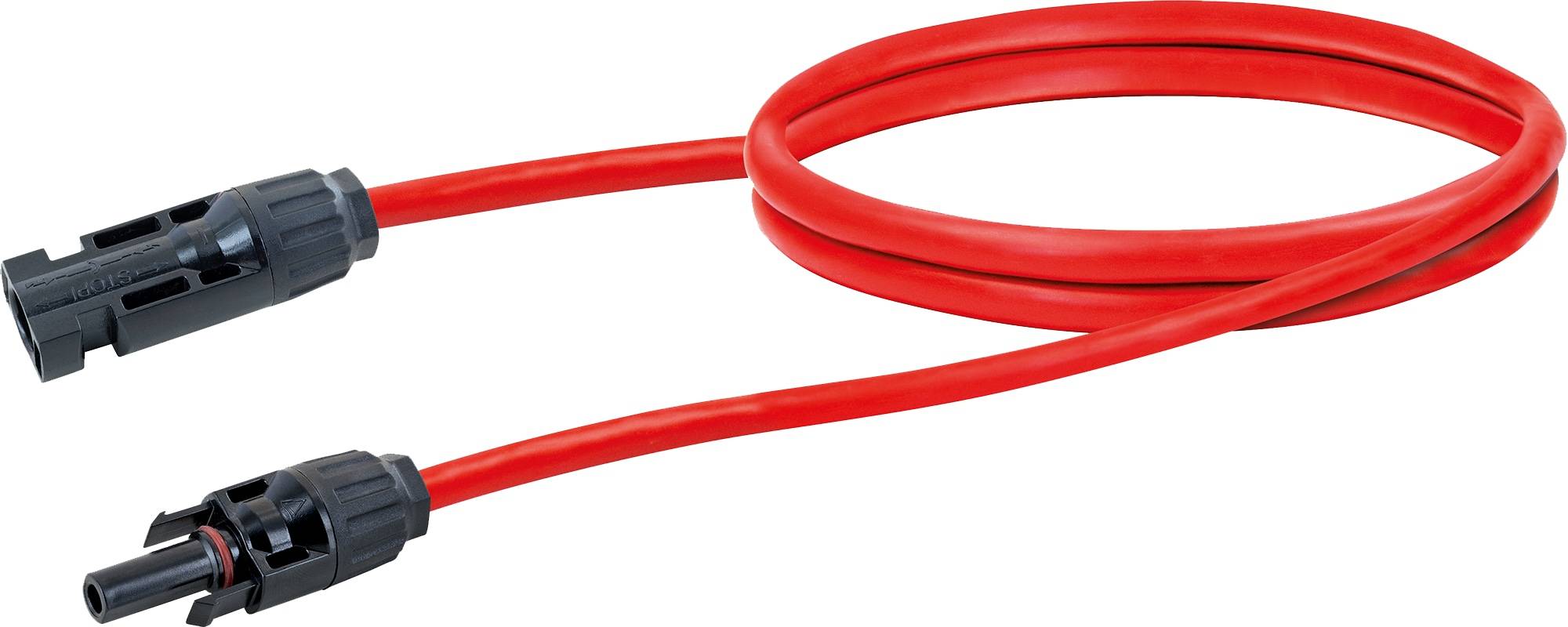 SCHWAIGER Solarkabel Verlängerung SOMC4100, 1 m, 2 Stück