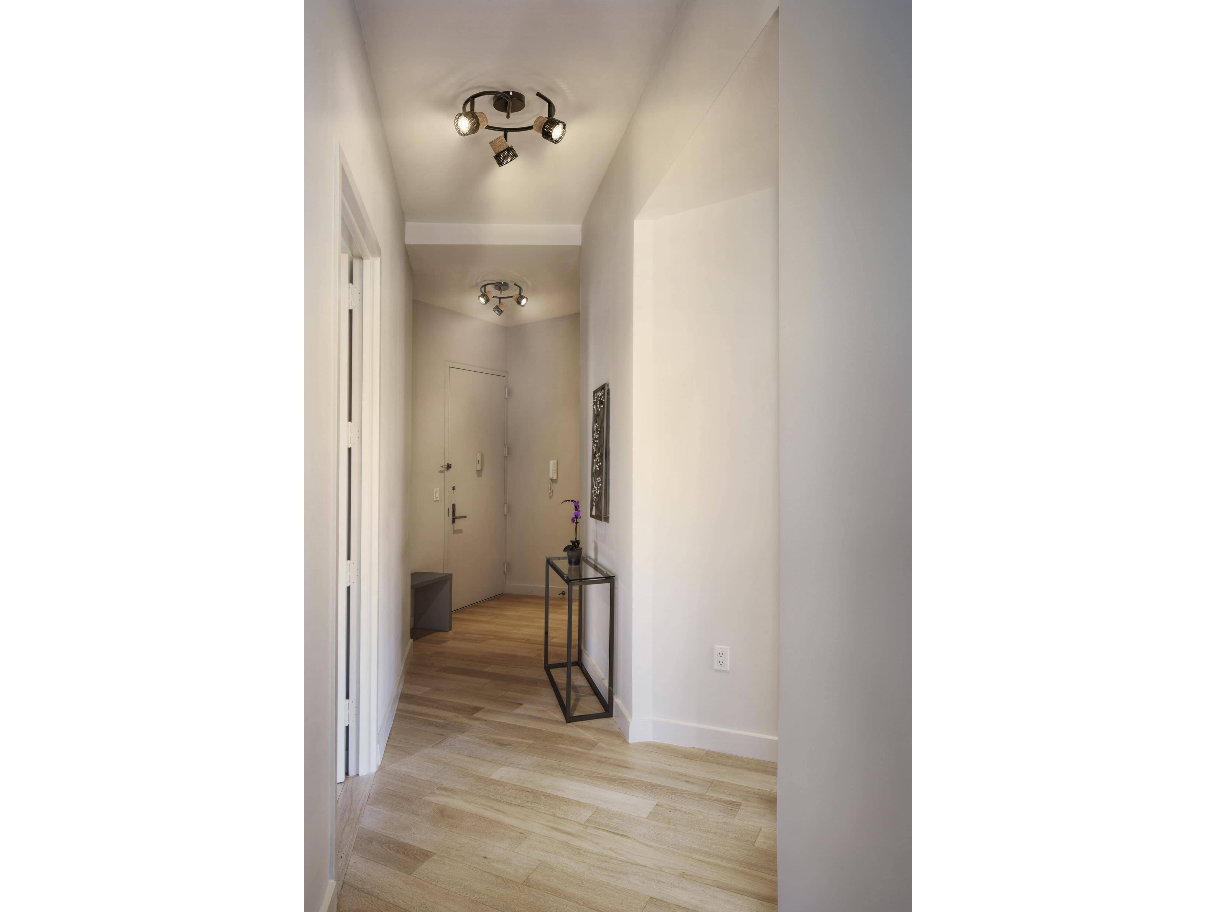 OSRAM LED-Deckenleuchte, GU10, 10,2 W, 690 lm, 2700 K, 3-Spot-Leuchte, dimmbar