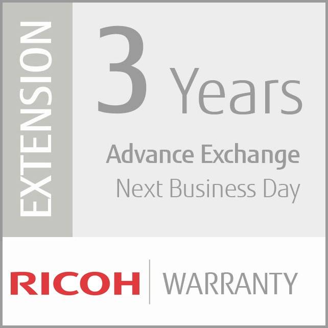 Ricoh 3 Year Extended Warranty (Workgroup) Drucker & Scanner