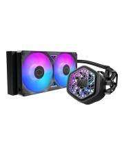 Cooler Master Atmos II VRM FAN Black 240mm Radiator 2x 120mm Sickleflow