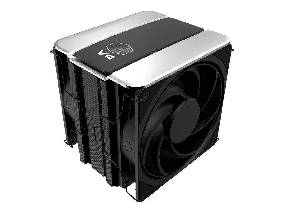 Cooler Master V4 ALPHA 3DHP Black | CPU-KühlerTower-Kühler / Anschluss 4-Pin PWM
