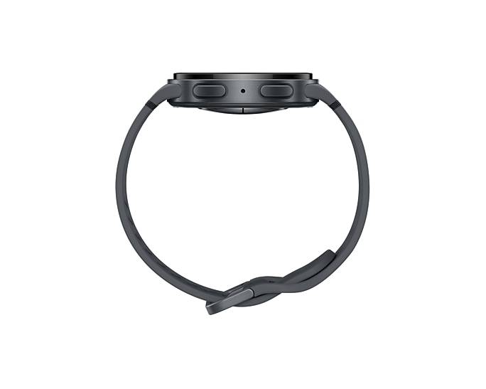 Samsung Galaxy Watch8 - 40 mm - Carbon-Schwarz - intelligente Uhr mit Sportband - Gummi - Graphit - Bandgröße: S/M - Anzeige 3.4 cm (1.34")
