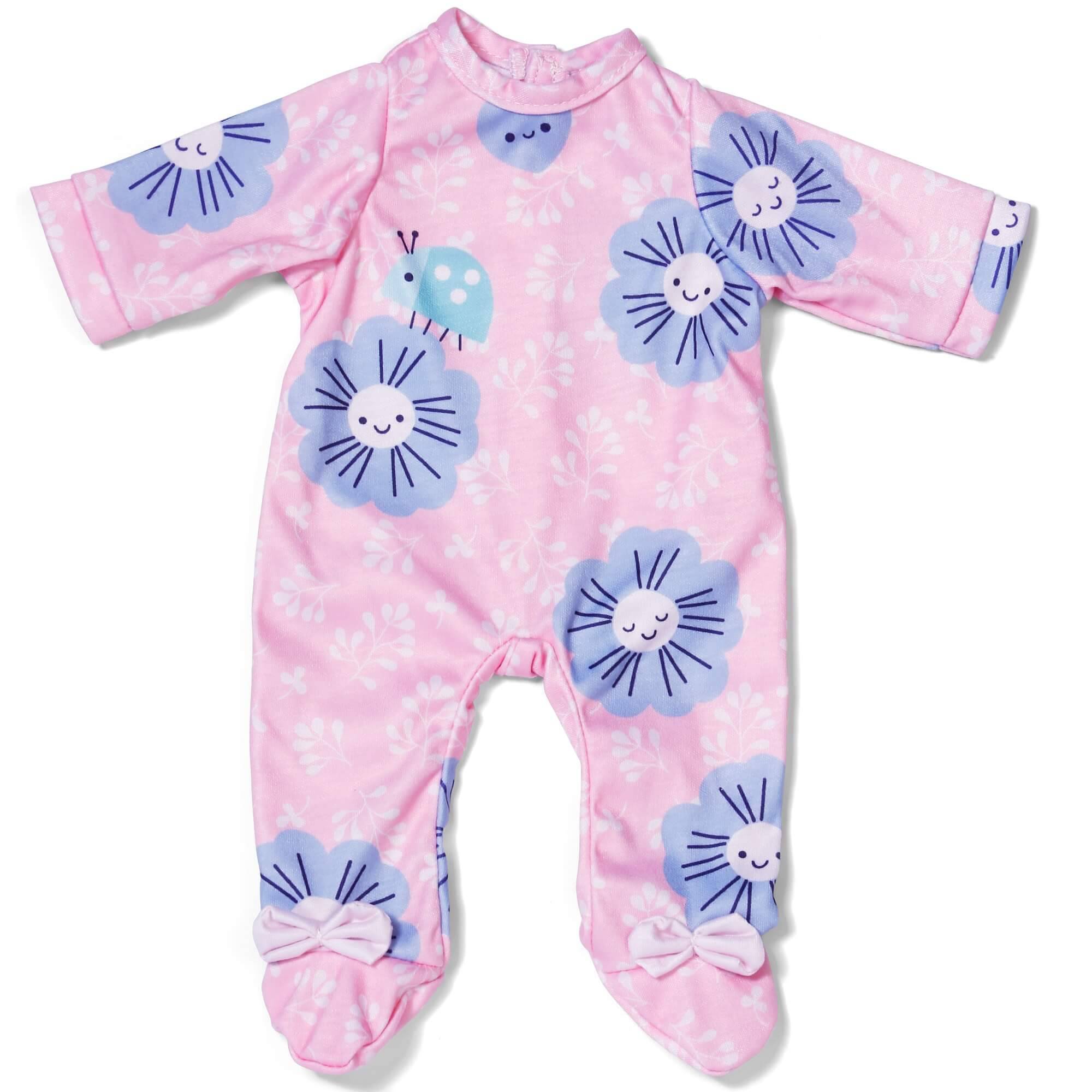 Zapf Creation 838891 - BABY born Strampler Blumen 43cm