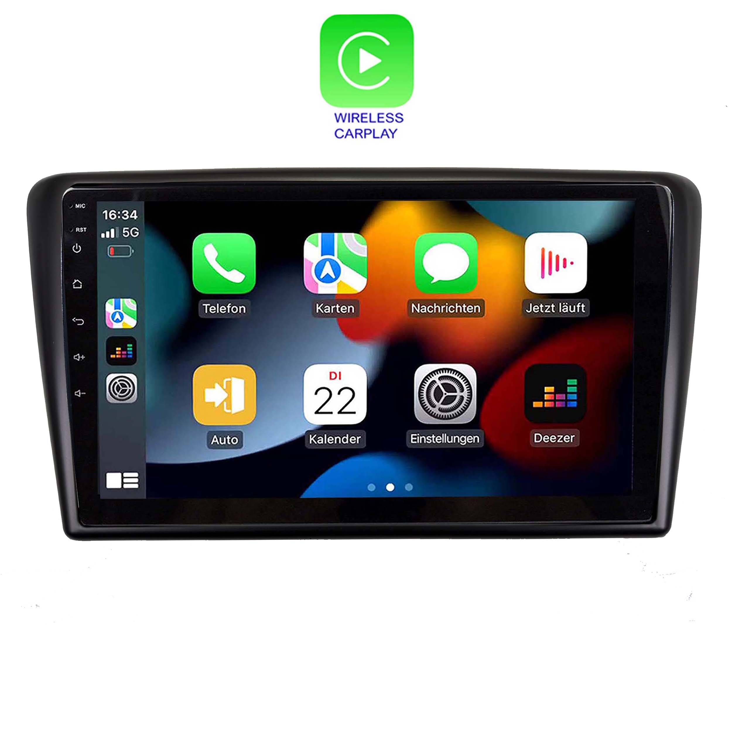 Für Skoda Superb 16-19 10" Touchscreen Android Autoradio GPS Navigation CarPlay