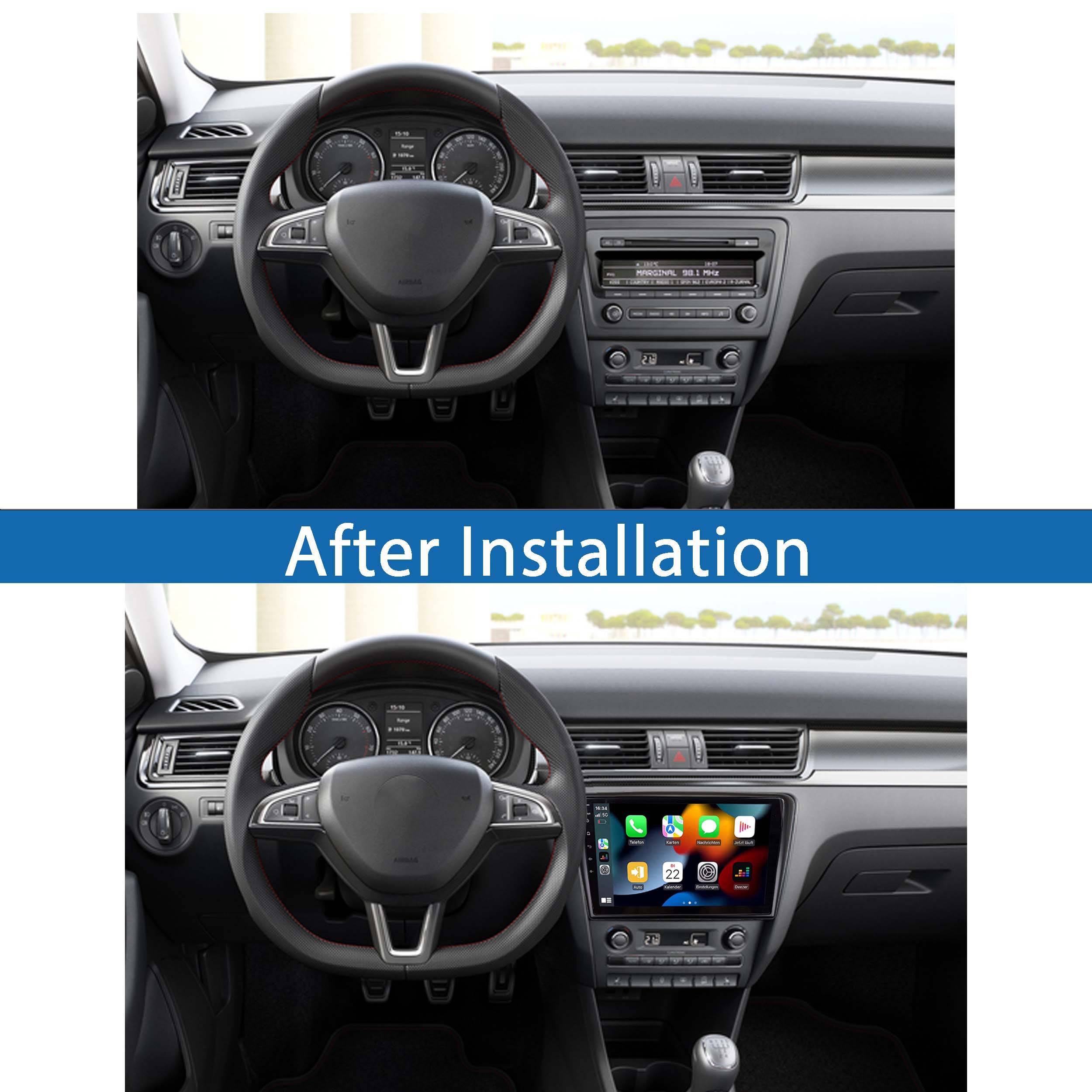 Für Opel Astra K 15-19 9" Touchscreen Android Autoradio GPS Navigation CarPlay