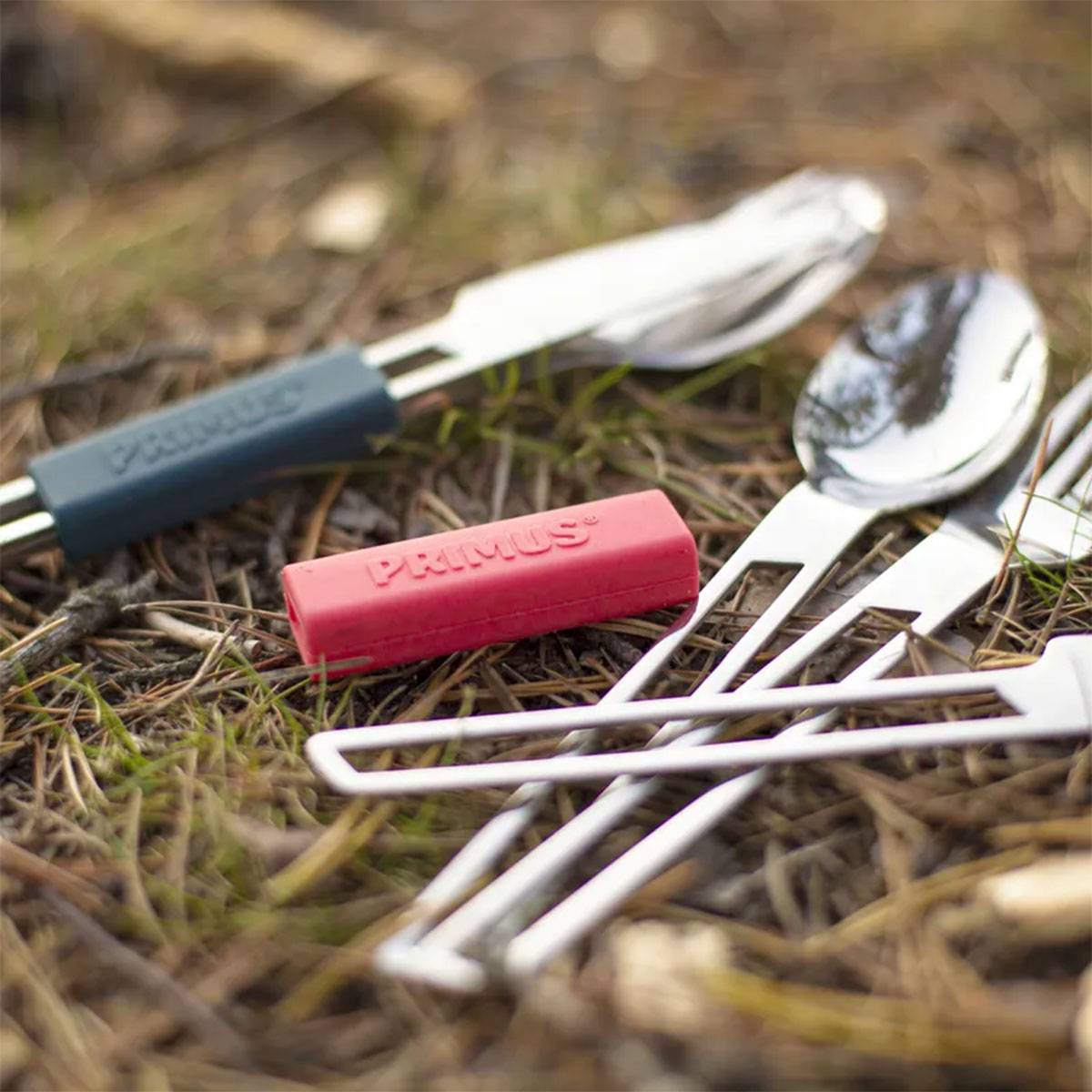 Primus Leisure Cutlery Set Campingbesteck - Melon Pink