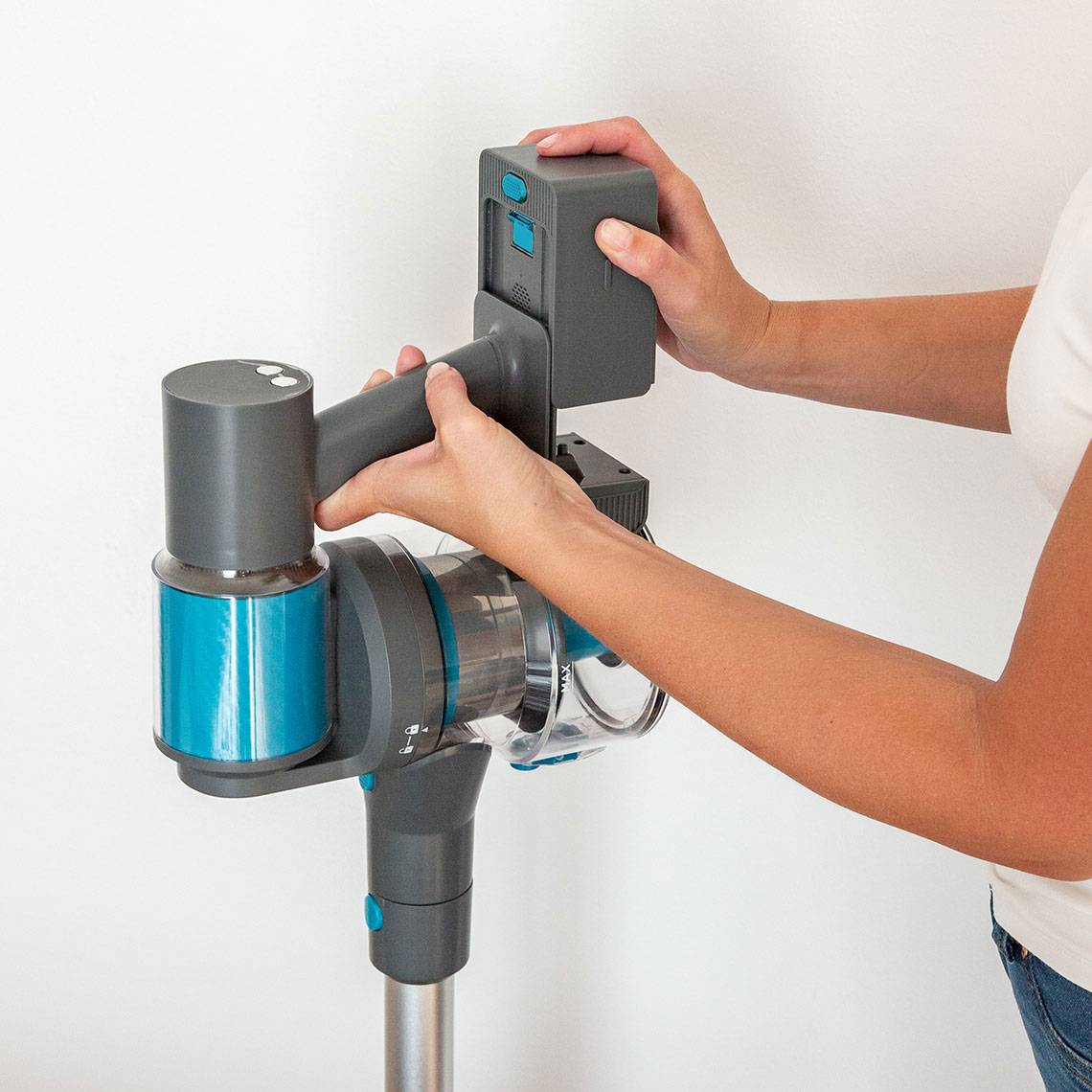 Livington Sense IQ - Ersatzakku 22,2V - leistungsstarker Lithium-Akku für Livington Sense IQ Akku Staubsauger - Ersatzakku für kabellosen Akkusauger