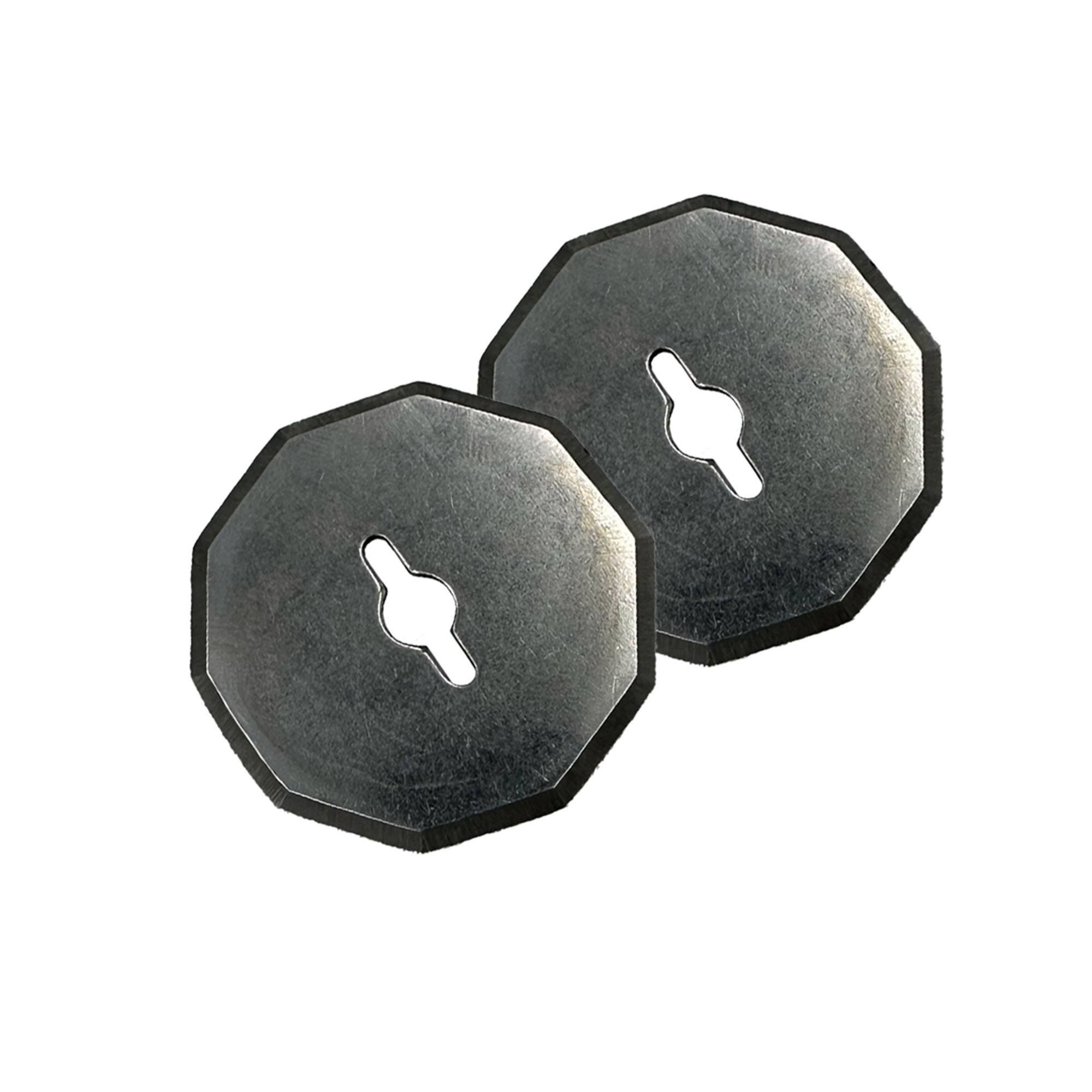 Hammersmith SharpSpin - 2er Pack Ersatzklingen für elektrische Schere - Rundklingen Set für Universalschneider - präzises Schneiden von Karton, Sto