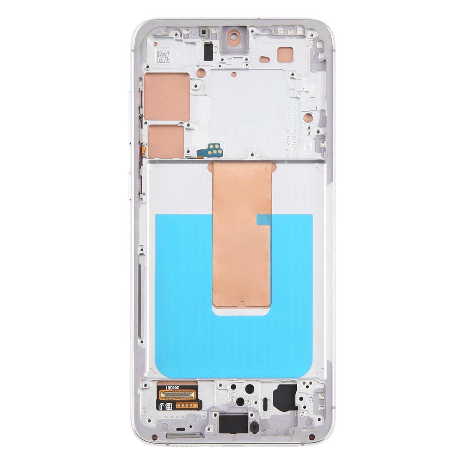 Für Samsung Galaxy S23 Plus TFT LCD Display mit Rahmen Ersatzteil Silber