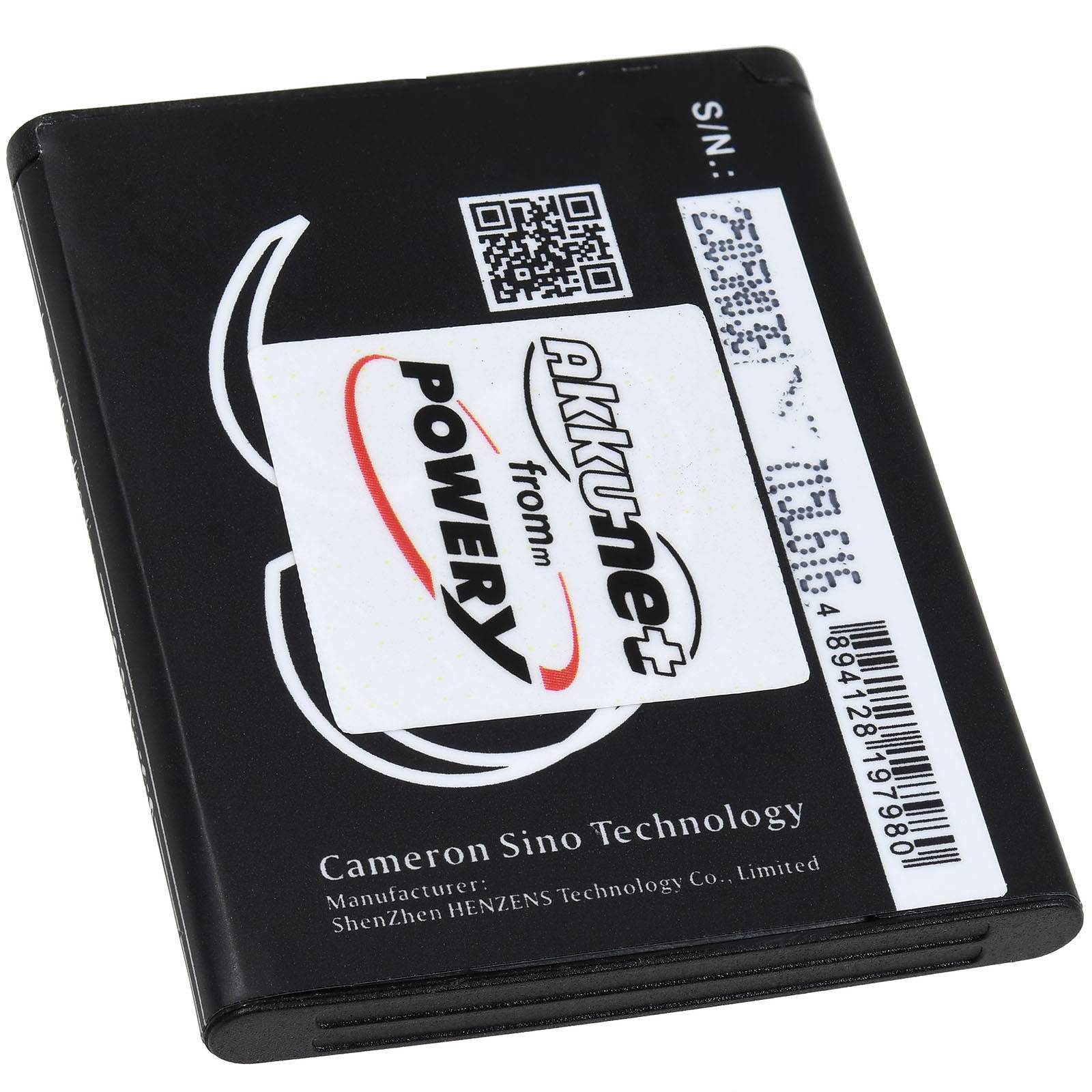 Powery Akku passen für Senioren-Handy Olympia LUNA Typ ICP423443, 3,7V, Li-Ion