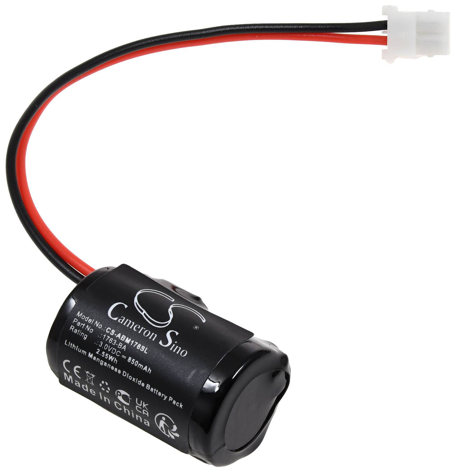 Powery SPS-Lithiumbatterie kompatibel mit Allen Bradley MicroLogix 1100 Typ 1763-BA 1747-BA, 3V, Lithium-Thionylchlorid