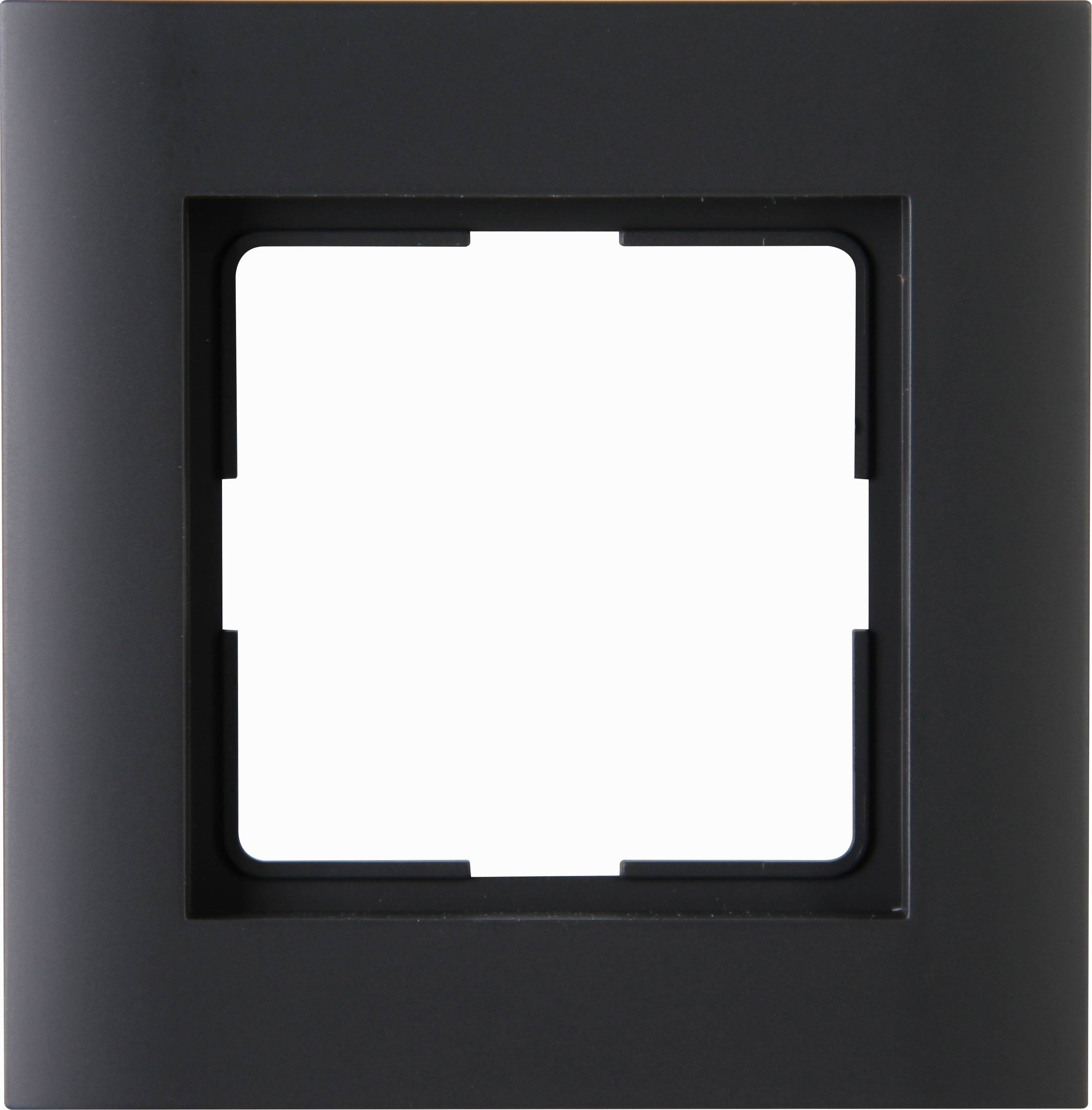 KOPP Abdeckrahmen Athenis, Anthrazit