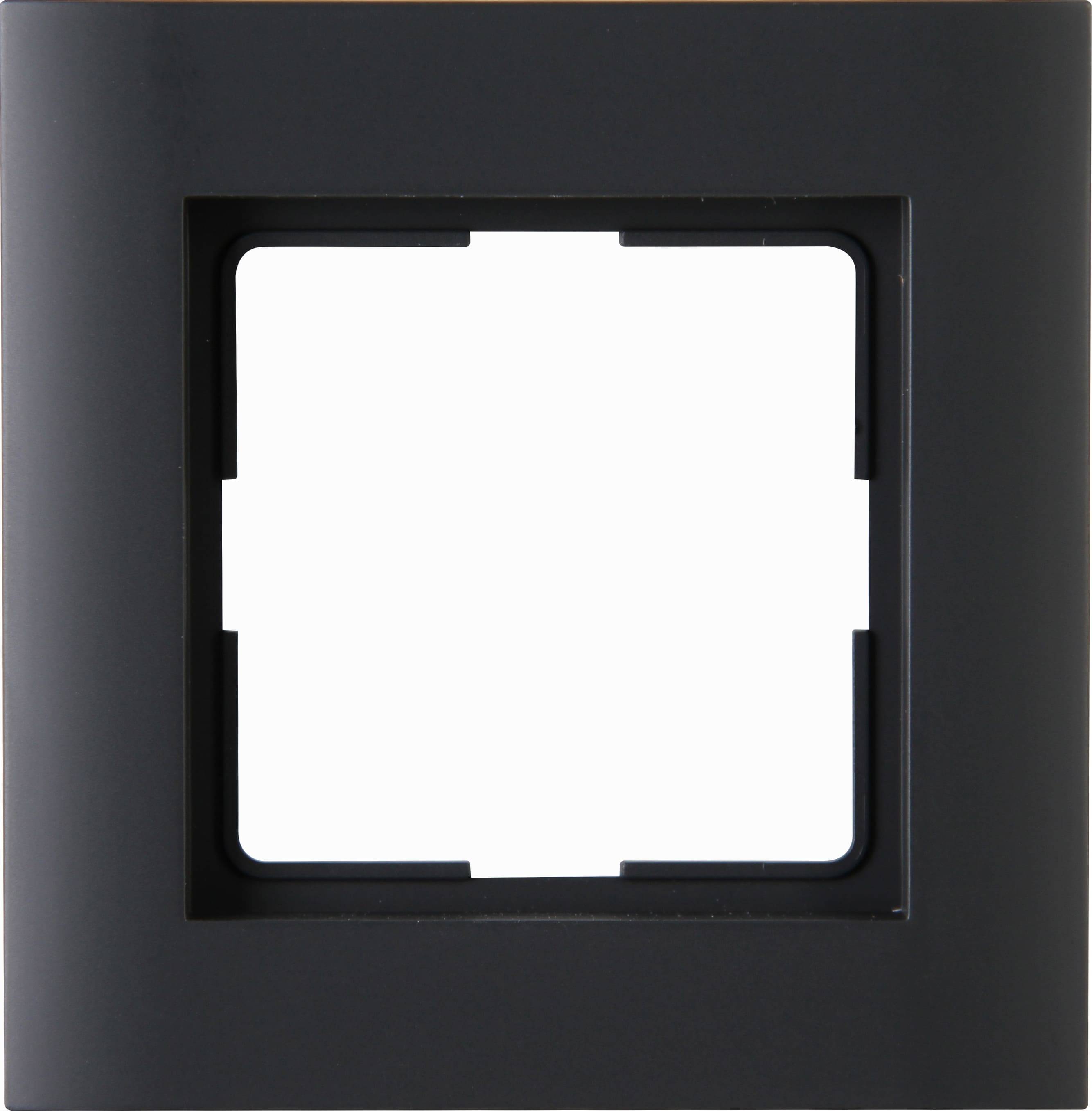 KOPP Abdeckrahmen Athenis, Anthrazit